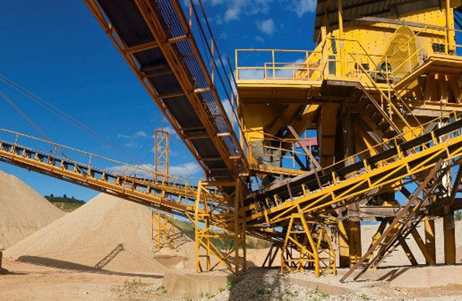 Mine field dust collection