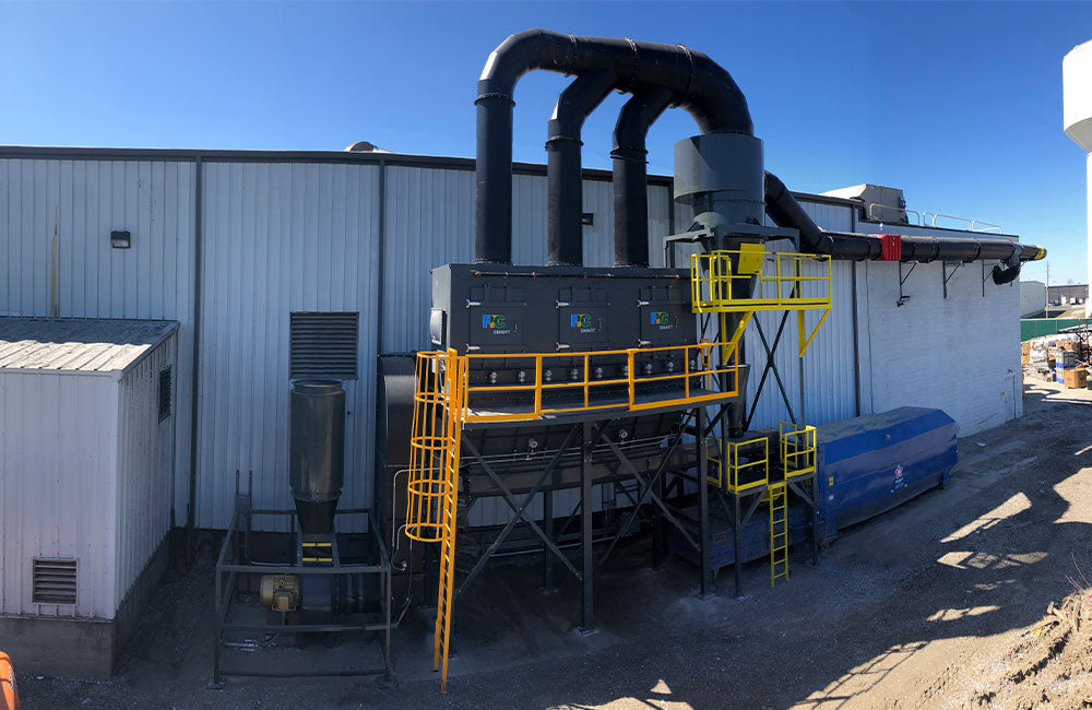 Plastic Waste Recycling Dust Control System, USA (Environmental Industry)